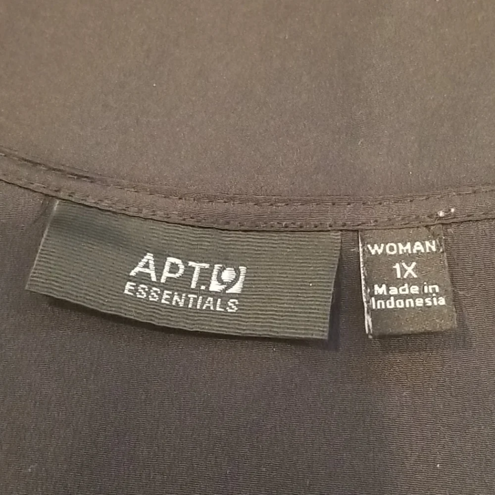 Apt 9 Womans floral print tank top Size 1X - Picture 4 of 6